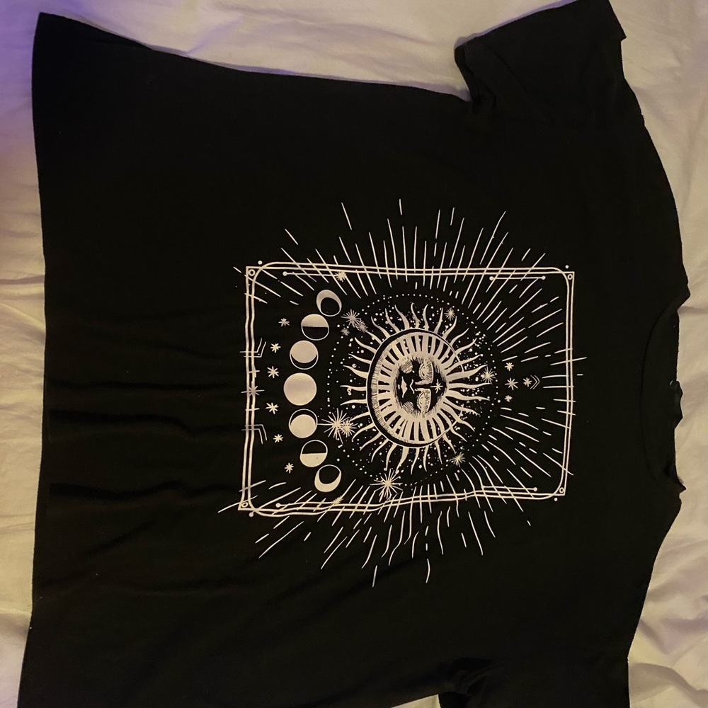 SHEIN sun and moon oversized shirt